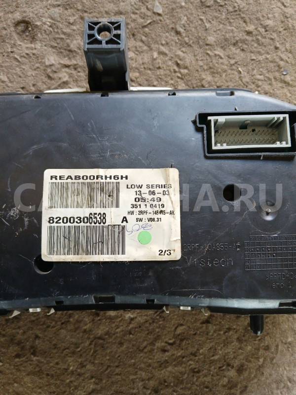 Панель приборов Renault Megane 2 Renault 20 оригинальный номер 8200306538