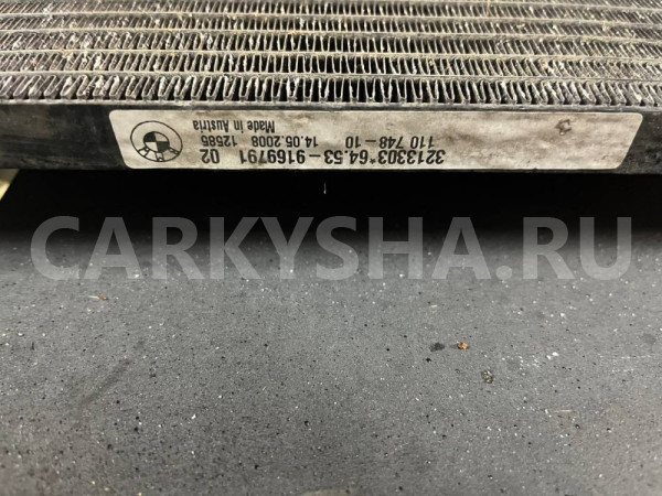 Радиатор кондиционера BMW 3 E90 2005 32133036453 BMW 3er оригинальный номер 32133036453