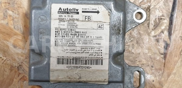 Блок управления AirBag (целый) Almera Classic Nissan Almera Classic оригинальный номер 3955031770