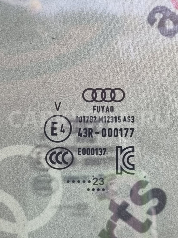 Стекло двери задней правой Audi A3 8Y (2020—2026) Audi A3 оригинальный номер 8Y4845206A