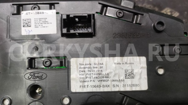 Щиток приборов Форд Фокус 3 рестайлинг Ford Focus оригинальный номер 1909778