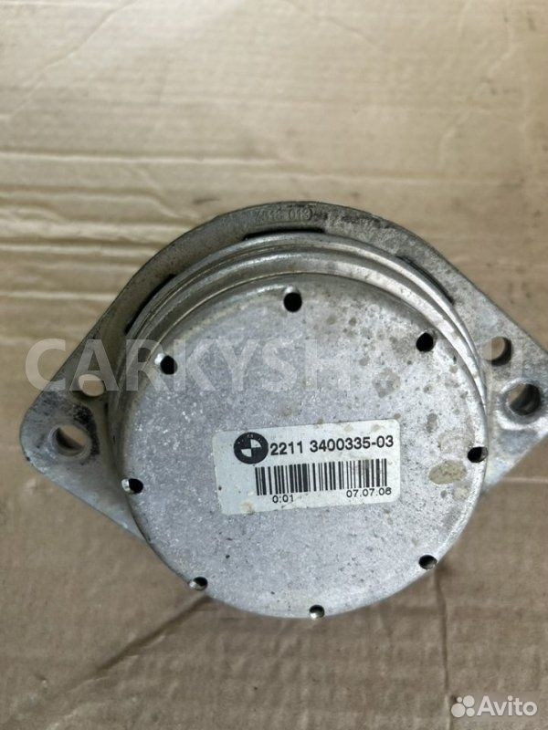 Подушка двигателя левая BMW X3 E83 M54B30 2005 BMW X3 оригинальный номер 22 11 3 421 295