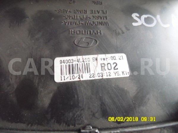 Панель приборов Hyundai Solaris I (2010—2014) Hyundai Solaris оригинальный номер 94003-4L210