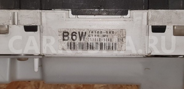 Панель приборов Honda Odyssey RA4 78100sx0 Honda Odyssey оригинальный номер 78100sx0