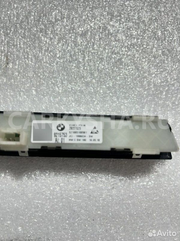 Блок кнопок памяти сидения BMW 7 F01 N54B30 2010 BMW 7er оригинальный номер 61 31 9 215 753