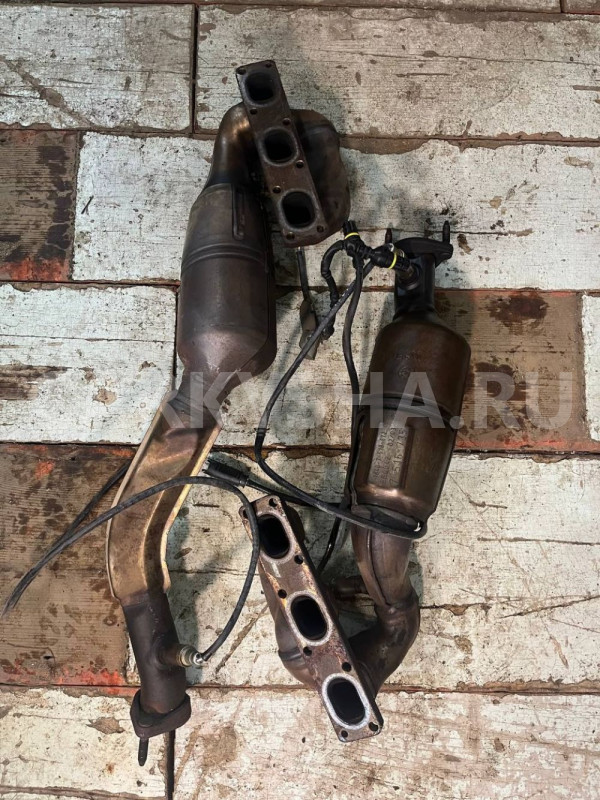 BMW E39 Катализаторы M54B30  выпускной коллектор BMW 5er оригинальный номер 18407518681