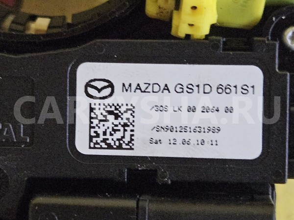 Механизм подрулевой для SRS (ленточный) Mazda 6 