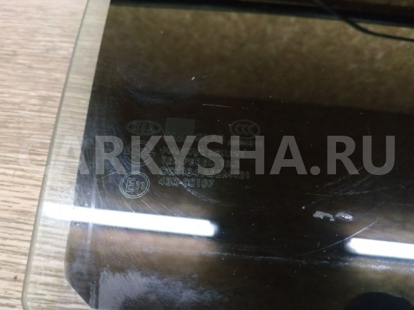 Стекло двери задней правой Kia Shuma 