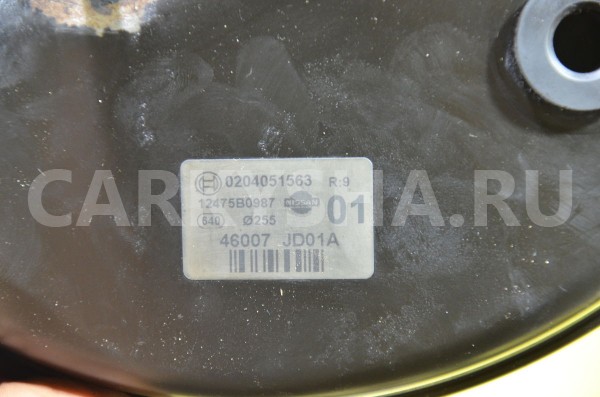 Вакуумник тормозной Nissan Qashqai 