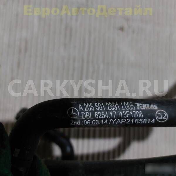 Трубопровод отопителя с шлангом Mercedes W205 X253 Mercedes-Benz GLC оригинальный номер A2055012891