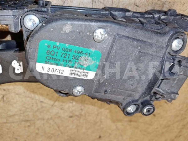 Название детали Педаль газа Модель Skoda Fabia II рест Skoda Fabia оригинальный номер 6Q1721503M