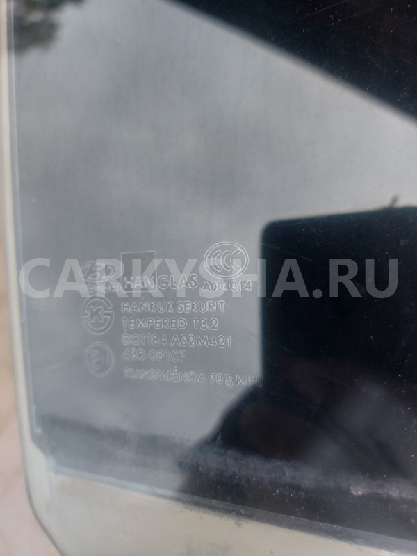 Стекло задней правой двери Hyundai Getz Hyundai Getz оригинальный номер 834201C010