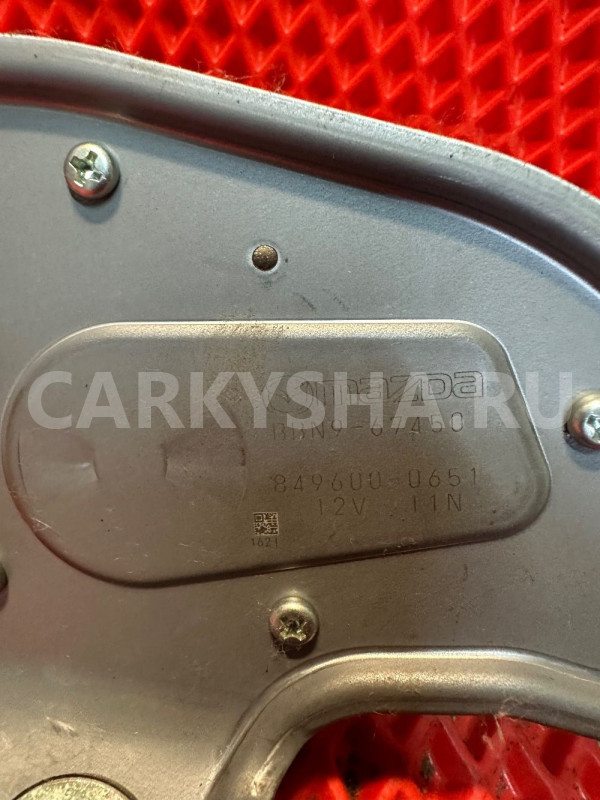 Моторчик заднего дворника Mazda 3 BL Mazda 2 оригинальный номер BBN967450