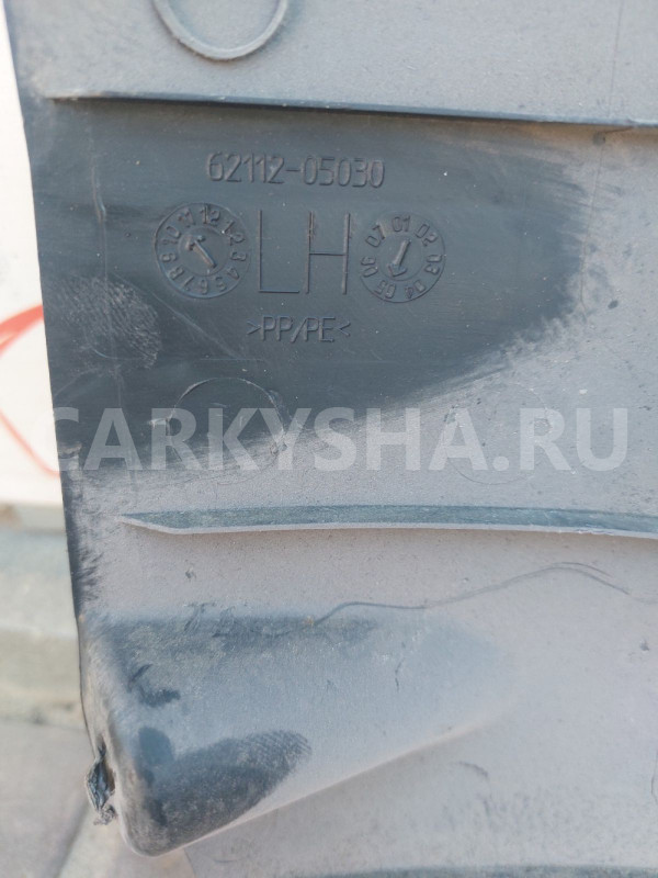 Накладка порога внутренняя лев Toyota Avensis T250 Toyota Avensis оригинальный номер 6211205030