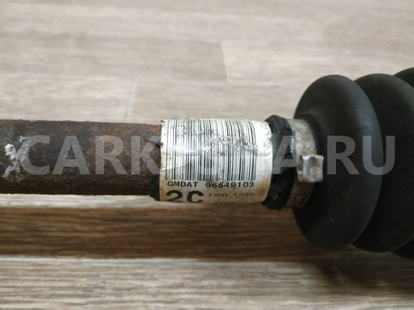 Полуось передняя левая Chevrolet Lacetti оригинальный номер 96549103