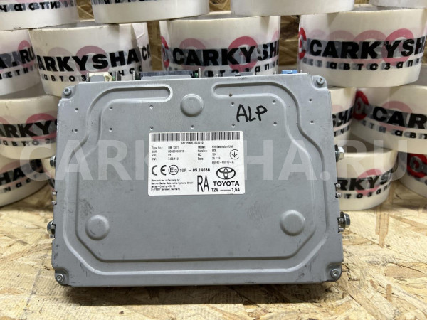 Блок навигации Toyota Alphard III Рестайлинг оригинальный номер 86840-K0010