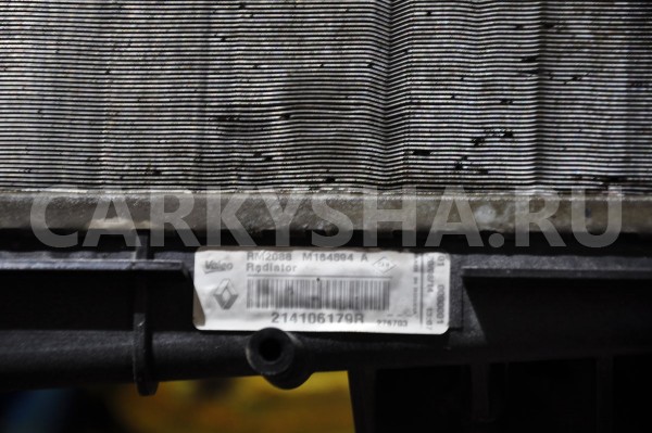 Радиатор основной Renault Logan 