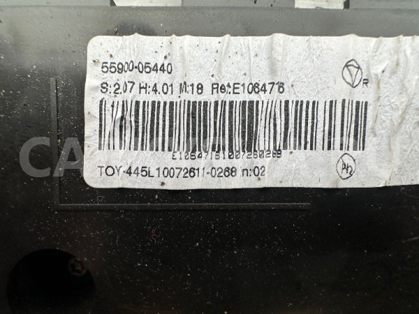 Блок управления климатом Toyota Avensis 270 Toyota Avensis оригинальный номер 5590005440