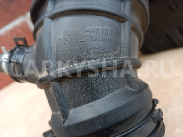 Патрубок фильтра Хундай солярис Киа рио 4 Hyundai Solaris оригинальный номер 28140-H5100