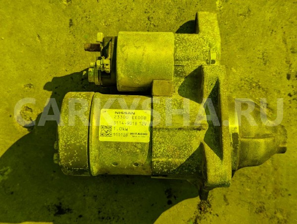 Стартер Nissan Tiida оригинальный номер 23300EE00B