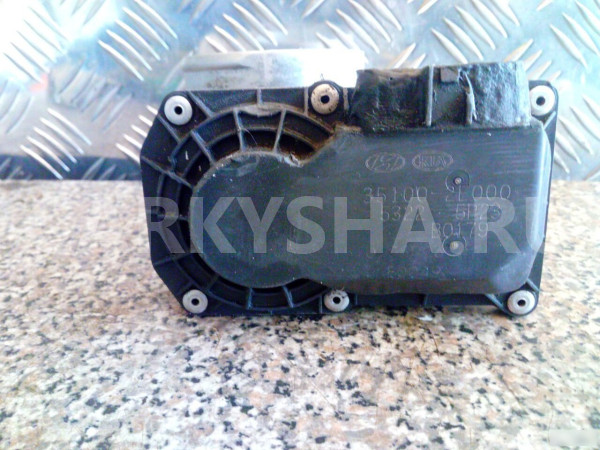 Заслонка дроссельная электрическая для Kia Optima Hyundai i40 оригинальный номер 351002E000