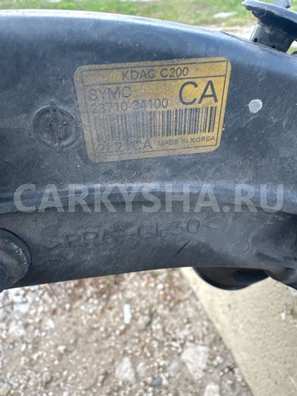 Радиатор интеркулера SsangYong Actyon New 2.0 диз Ssang Yong Actyon оригинальный номер 2371034100