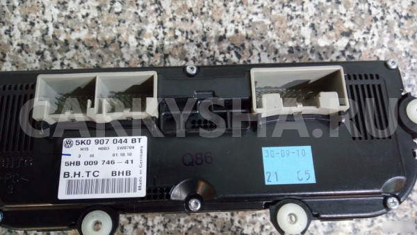 Блок управления климатом Volkswagen golf VI гольф6 Volkswagen Golf Plus оригинальный номер 5K0907044BT