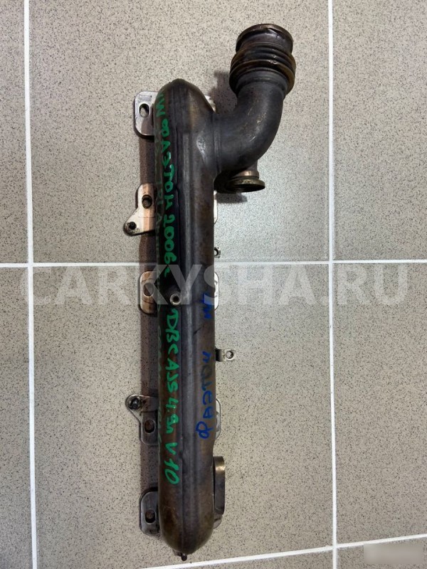 Коллектор выпускной правый Volkswagen Phaeton 2006 Volkswagen Phaeton оригинальный номер 07Z253034R