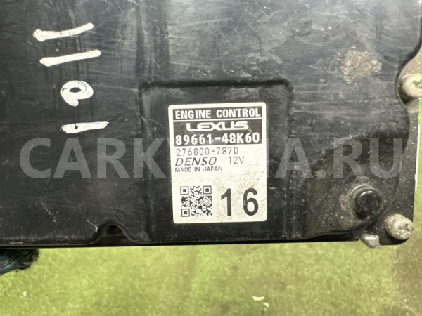Блок управления двигателем Lexus RX450h 2015-2021 8966148K60 Lexus RX 