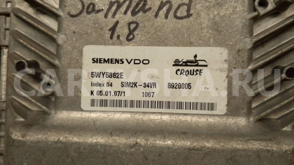 Эбу мозги контроллер Iran Khodro Samand 1.8 Iran Khodro Samand оригинальный номер 5WY5862E