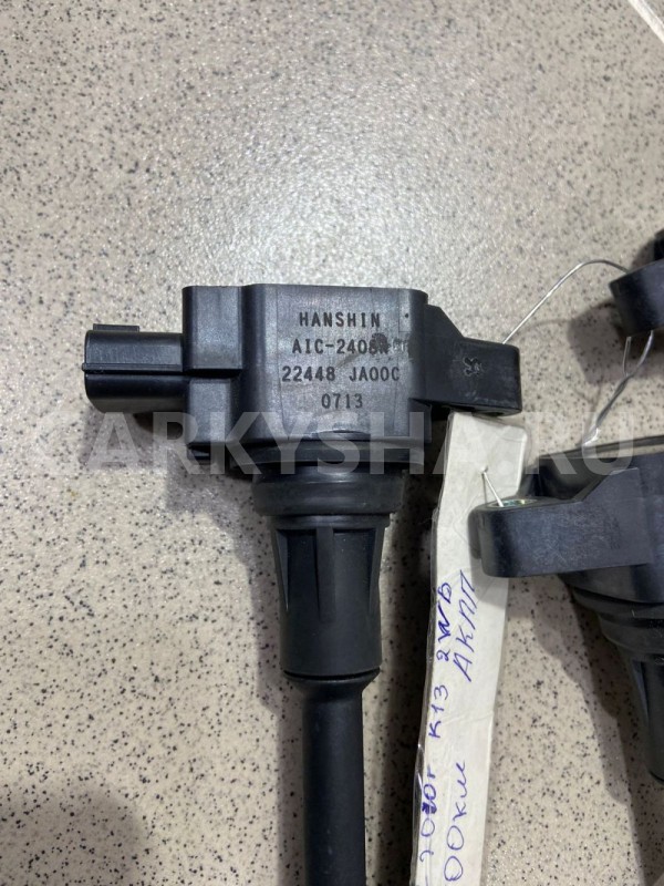 Катушки зажигания NISSAN MARCH 2010г. Nissan March оригинальный номер 22448JA00C