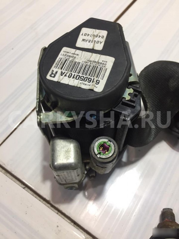 Ремень безопасности передний правый Chery M11 2011 Chery M11 (A3) оригинальный номер 616050101