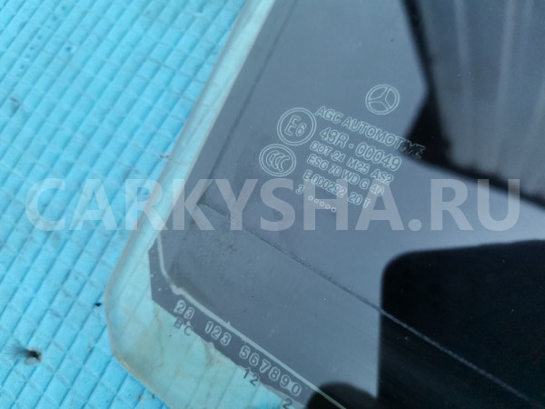 Стекло двери задней правой Mercedes-Benz GLK-класс X204 рестайлинг (2012—2015) Mercedes-Benz CLK-klasse оригинальный номер A2047350610