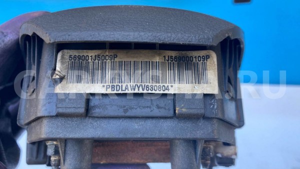 Подушка безопасности водителя Hyundai I20 Solaris Hyundai i20 оригинальный номер 569001J5009P