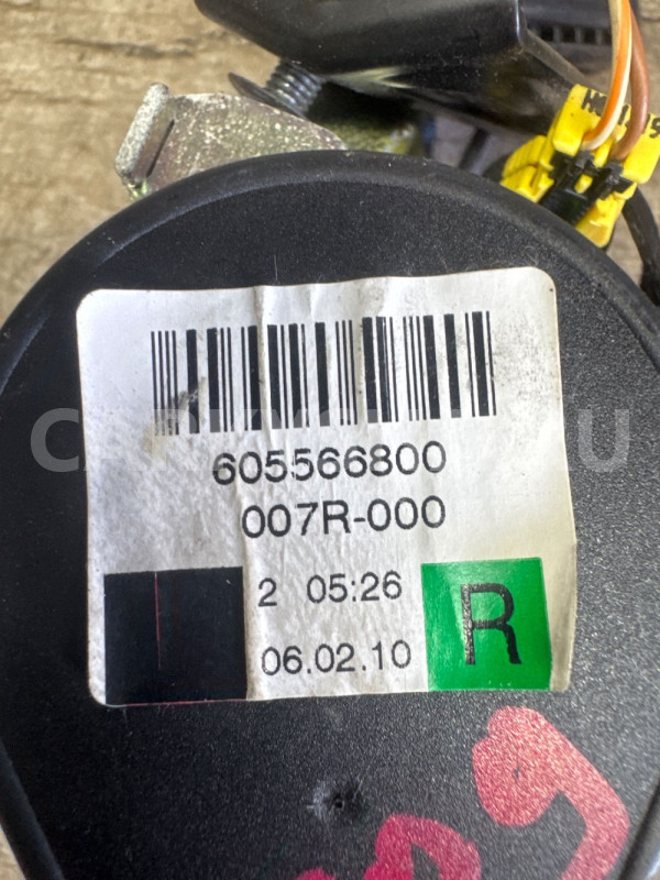 Ремень безопасности передний правый Freelander Land Rover Freelander оригинальный номер 605566800