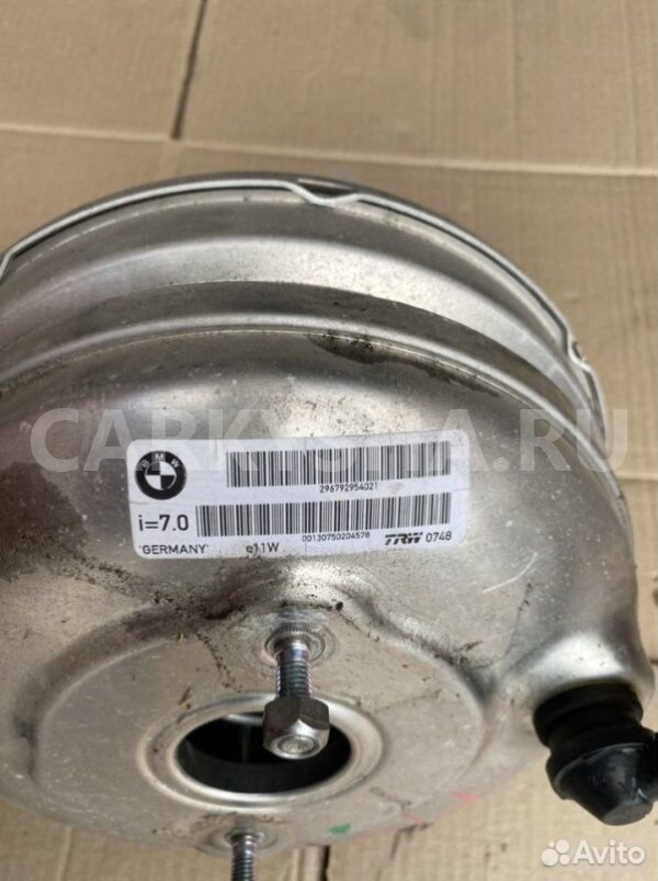 Вакуумный усилитель тормозов BMW 5 F10 N52B30 2010 BMW 5er оригинальный номер 34 33 6 792 956