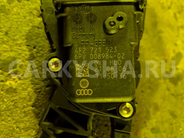 Педаль газа Audi A6 оригинальный номер 4F2721523