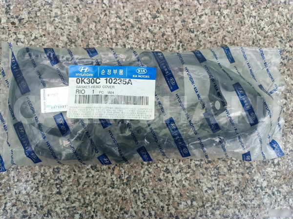 Прокладка клапанной крышки Киа Рио KIA RIO 00-04 Kia Rio оригинальный номер 0K30C10235A