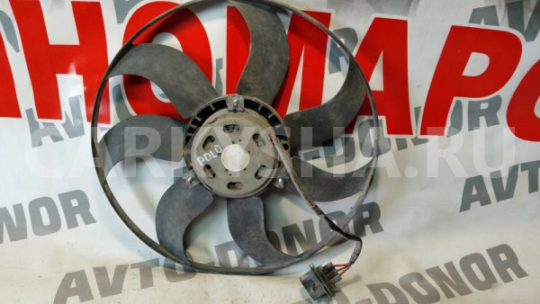 Вентилятор радиатора Volkswagen Polo 5 1.6 Volkswagen Polo оригинальный номер 6R0959455E