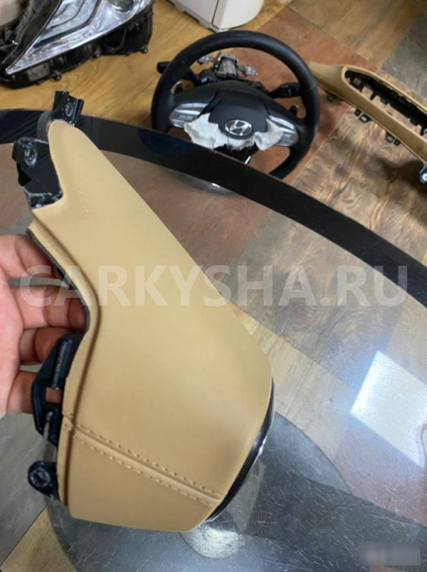 Дефлектор воздушный Hyundai Santa Fe 4 2018-2021, левый Hyundai Santa Fe 