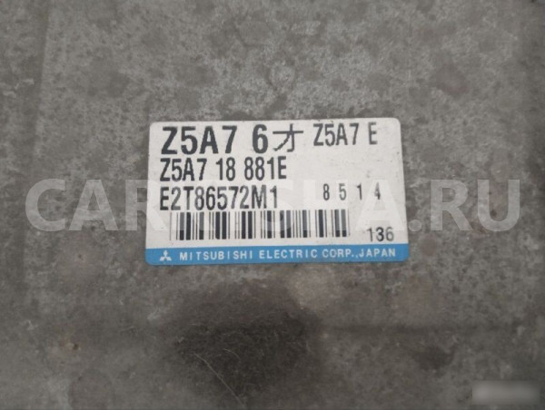 Эбу двигателем Mazda Familia 1997 E2T86771M2 Mazda Familia оригинальный номер E2T86771M2