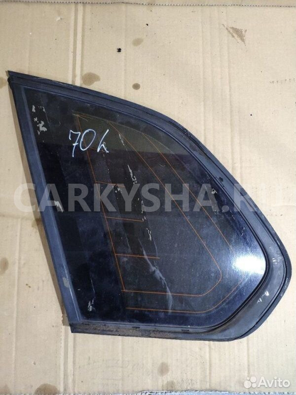 Стекло боковое глухое левое BMW X5 E70 N62B48 2008 BMW X5 оригинальный номер 51 37 7 207 881