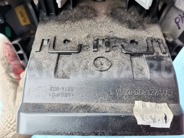 Воздуховод задний Mercedes-Benz S-Class W221 Mercedes-Benz S-klasse оригинальный номер A2218300754