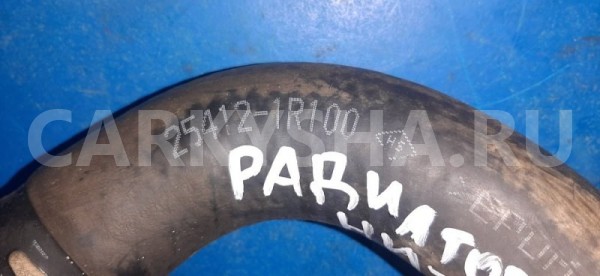 Патрубок системы охлаждения Hyundai Solaris 2011 254121R100 RB G4FA Hyundai Solaris 