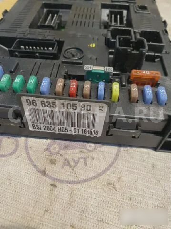 Монтажный блок Peugeot 307 3C Peugeot 307 