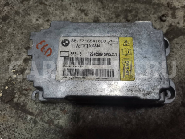 Блок управления airbag BMW 5 E60/61 BMW 7er оригинальный номер 65776941018