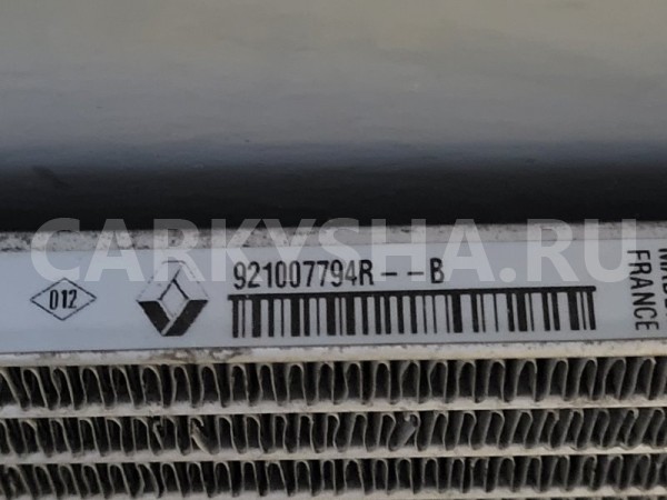 Радиатор кондиционера Nissan Almera 2015 921007794R G15 K4M Nissan Almera 