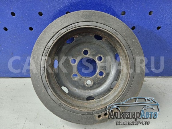 Шкив коленвала Land Rover Discovery 3 276DT 2.7 Land Rover Discovery оригинальный номер 4H206B319BA