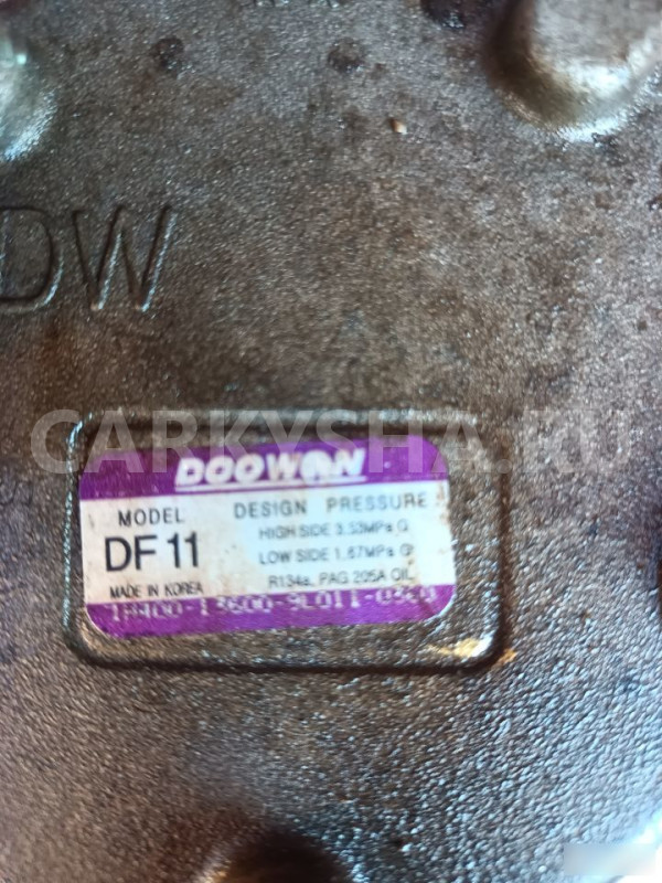 Компрессор кондиционера кия Рио Kia Rio 4 Hyundai Solaris оригинальный номер 97701-1S400