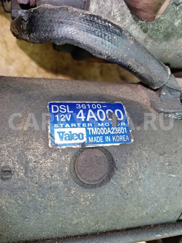 Название детали Стартер Модель KIA Sorento BL Kia Sorento оригинальный номер 361004A000